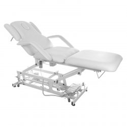 Komfortný masážny stôl DELIRIOUS - biely - 1