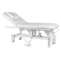 Komfortný masážny stôl SANA - biely - 1