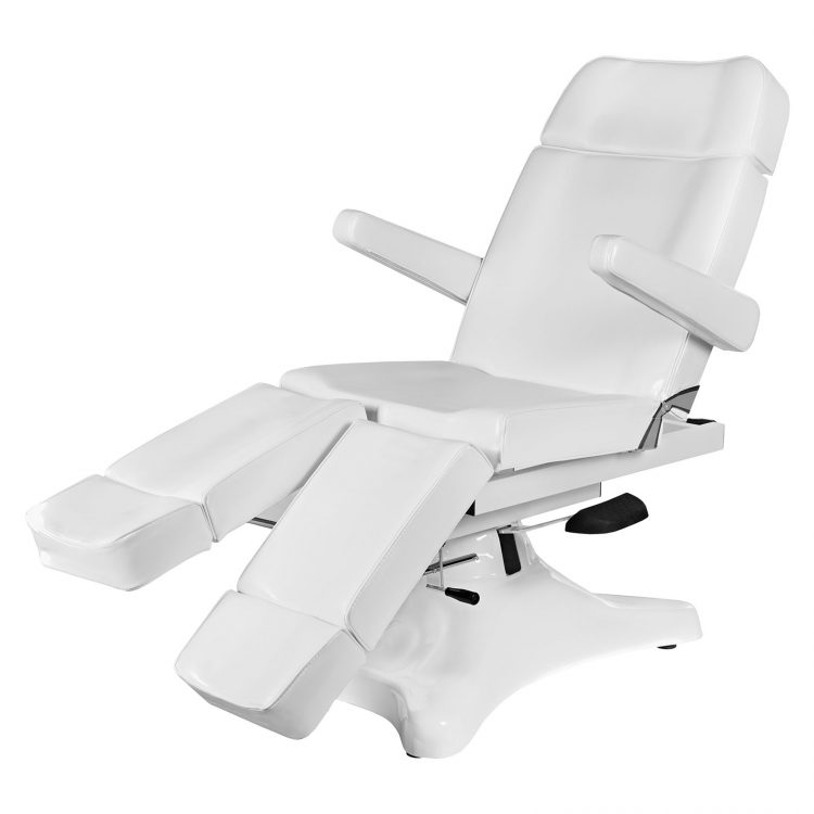 Pedikérske hydraulické kreslo NIVEUS - biele - 1