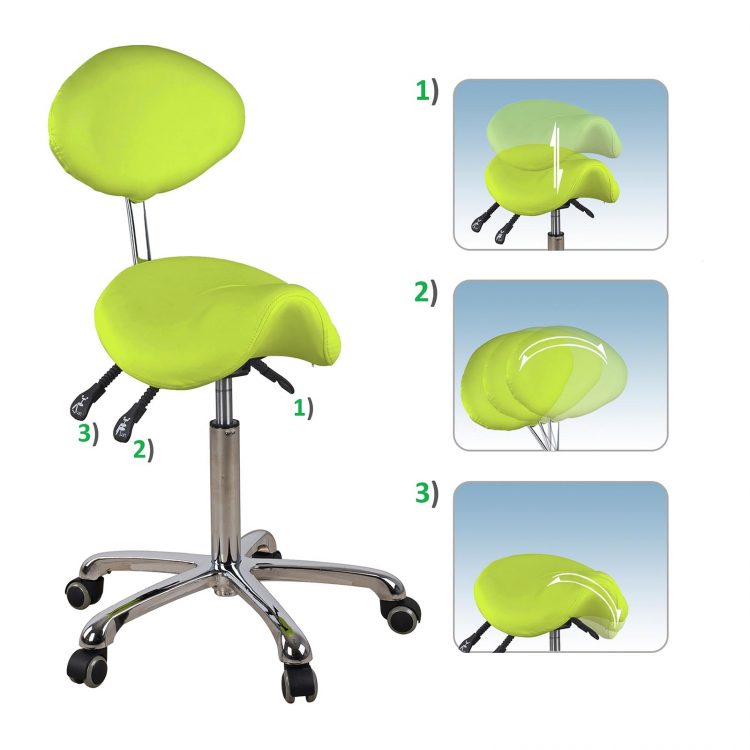 Stolička COMFORT - svetlo zelená - 4