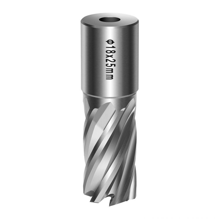 Jadrový vrták HSS - Ø 18 mm - 25 mm, vŕtanie rýchlo a efektívne otvory do kovov, ako sú oceľ, hliník, meď, taktiež do sklolaminátu alebo karbónu. Tvrdosť M2
