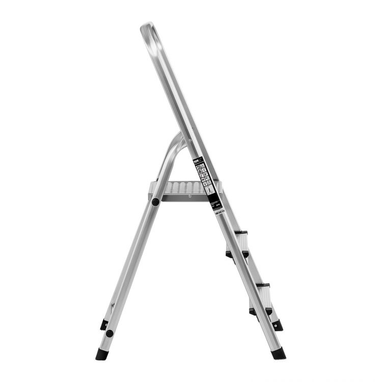 Hliníkový rebrík - jednostranný - 3 stupne - 10060953 - 1