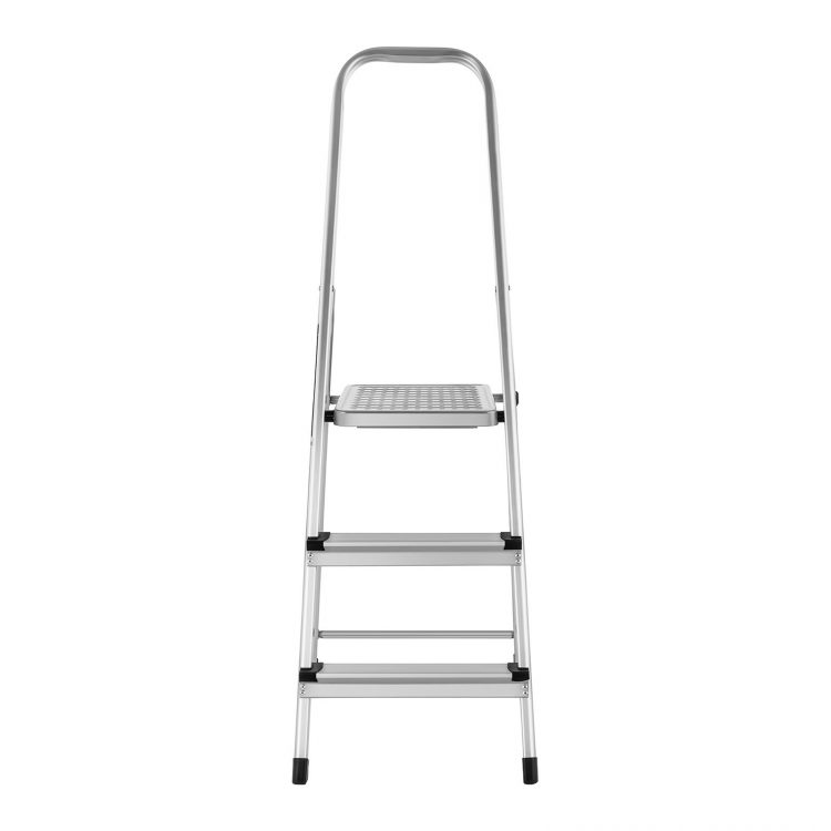 Hliníkový rebrík - jednostranný - 3 stupne - 10060953 - 2