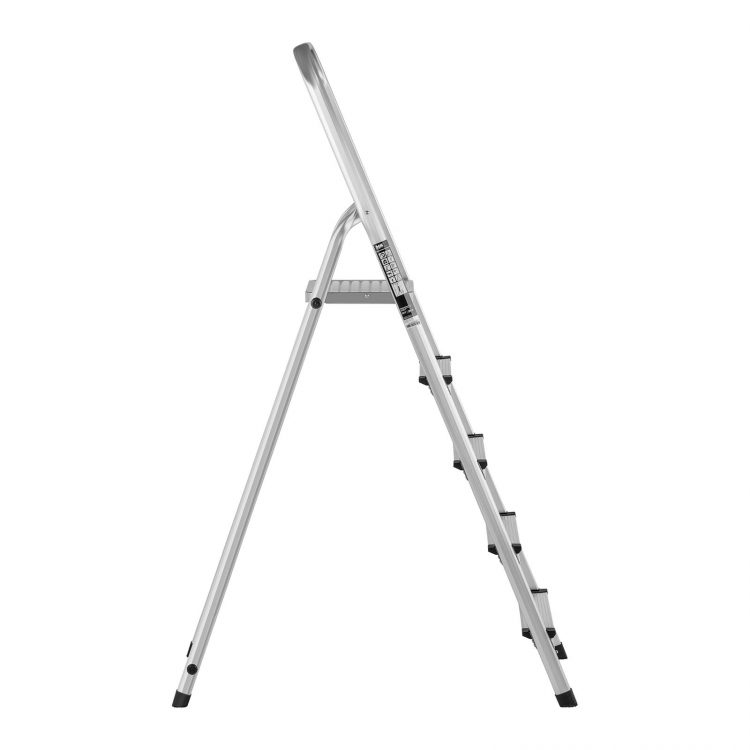 Hliníkový rebrík - jednostranný - 5 stupňov - 10060955 - 1
