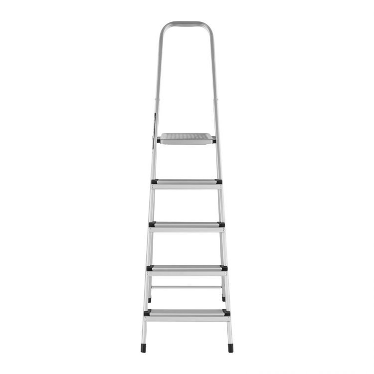 Hliníkový rebrík - jednostranný - 5 stupňov - 10060955 - 2