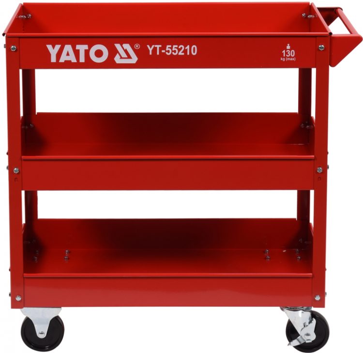 Dielenský policový vozík YATO červená - 1