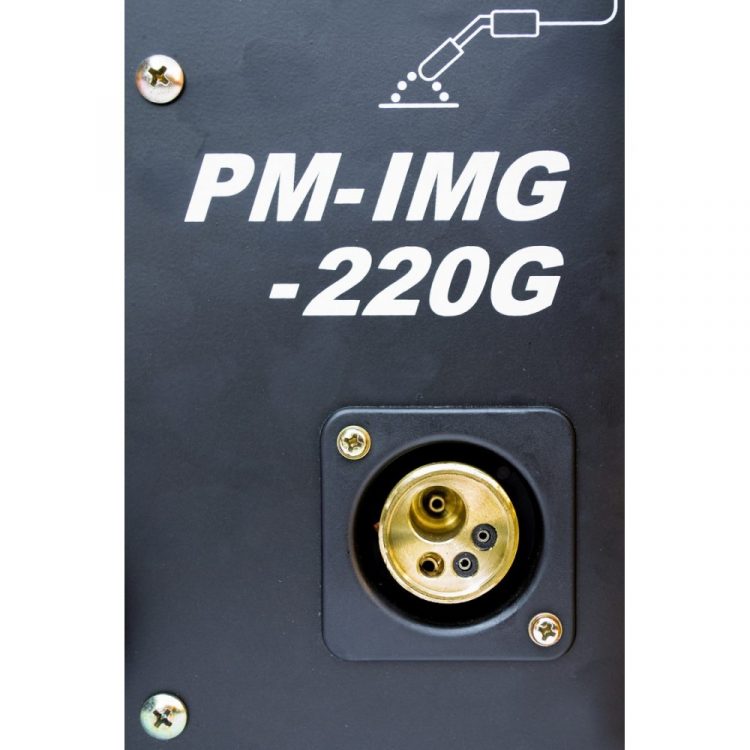 Invertorová zváračka 220A - MIG/MAG/MMA | PM-IMG-220G, univerzálne zváracie zariadenie s rozsahom zváracieho prúdu do 220A, technológia mosfet.
