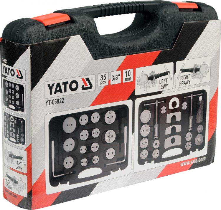 Sada na montáž kotúčových bŕzd YATO 35-dielna - 1