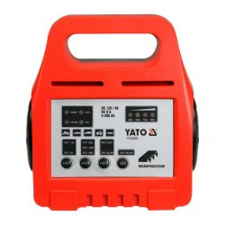 Nabíjačka autobatérií YATO | 8A - 6V / 12V | YT-8301 s napájaním 230V, určená pre 6 a 12V akumulátory s kapacitou 5-200 Ah.