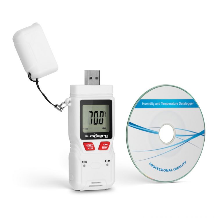 Záznamník teploty a vlhkosti - LCD SBS-DL-200L - 1