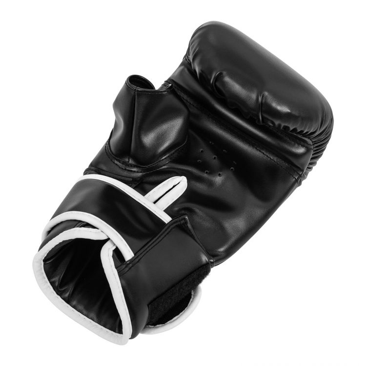 Boxerské rukavice | 10 oz - čierne, model: GR-BG 10PB, pre začinajúcich aj pokročilých boxérov, kvaltiné spracovanie, dvojité šitie.