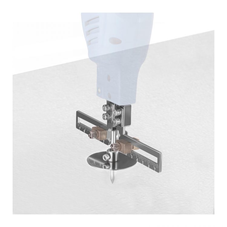Čepeľ pre rezačky polystyrénu na vypaľovanie otvorov | 30 mm - 150 mm, vyrezávanie slepých dier do polypropylénu, polyetylénu, styroduru a polystyrénu.
