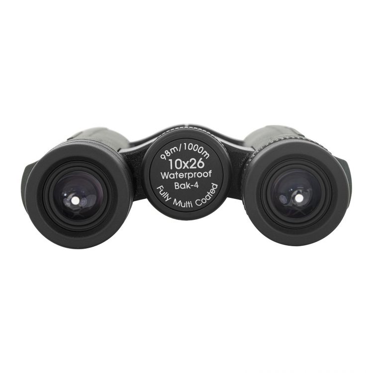 Ďalekohľad 10x26 - 7° - 98 m / 1 000 m | BaK4, odolný voči vode a hmle, špeciálne sklo strechové hranoly, strieborné reflexné vrstvy.