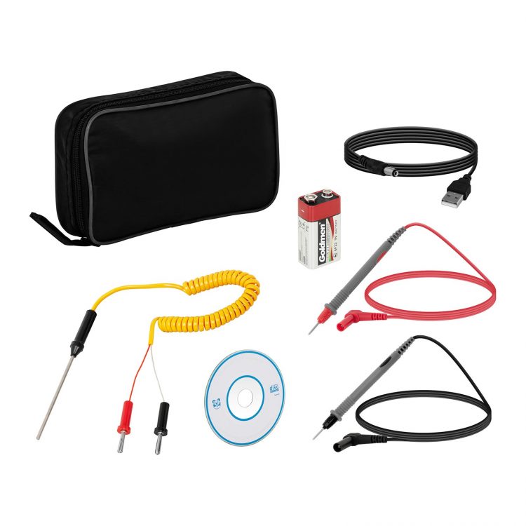 Digitálny multimeter - tester batérií | SBS-DM-1000USB