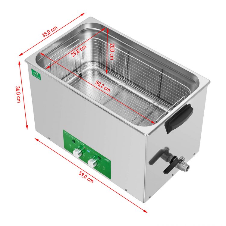 Ultrazvuková čistička - 28 litrov - 480 W - Basic Eco | PROCLEAN 28.0M