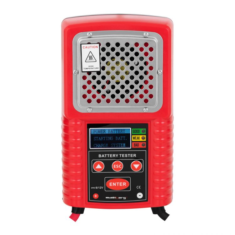 Tester batérie - 6 V a 12 V - LCD - SBS-BT-612 -1