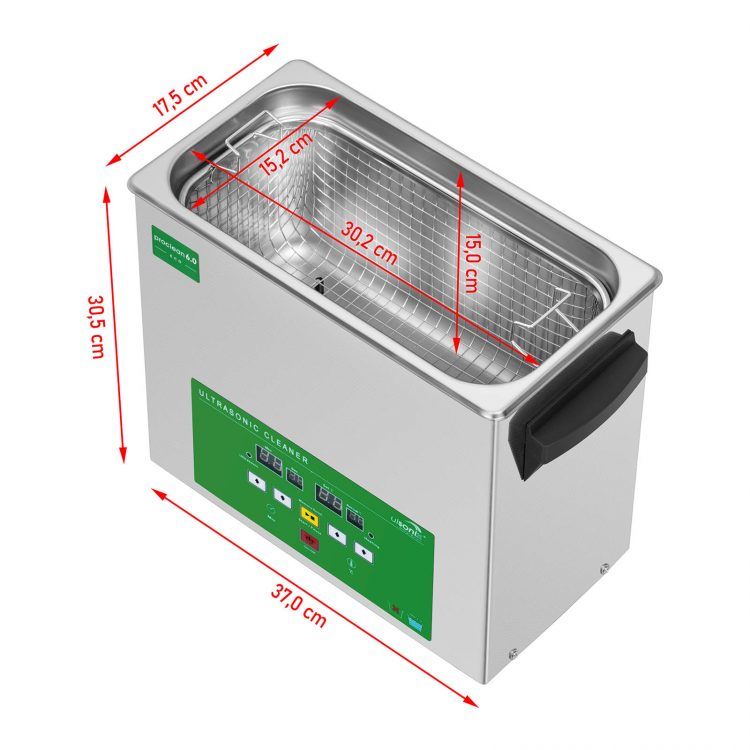 Ultrazvuková čistička - 6 litrov - 120 W - Memory Quick Eco | PROCLEAN 6.0 ECO