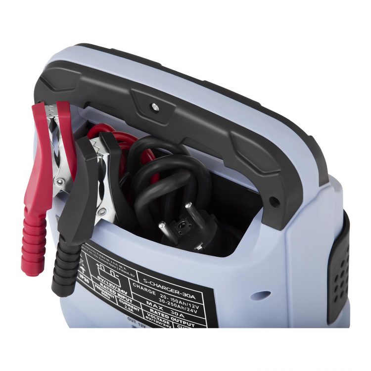 Nabíjačka autobatérii - LED displej 20 A | S-CHARGER-30A