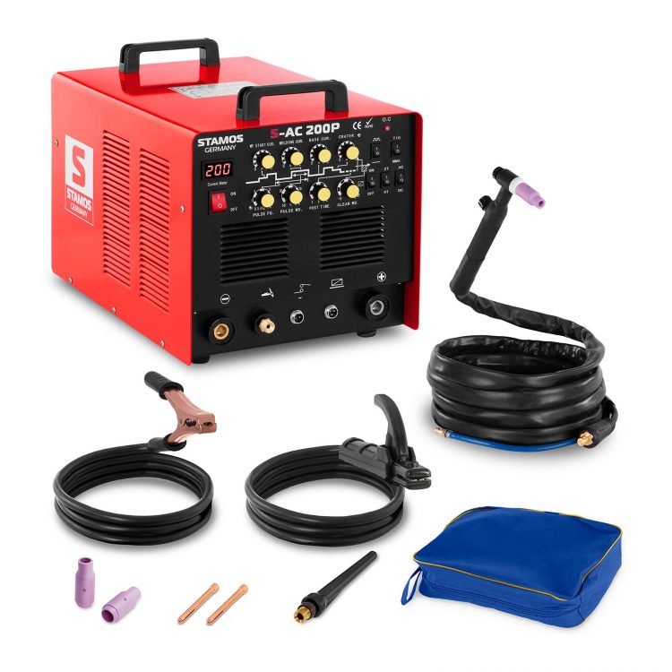 Zváračka na hliník TIG AC/DC  200A  230V | S-AC200P BASIC