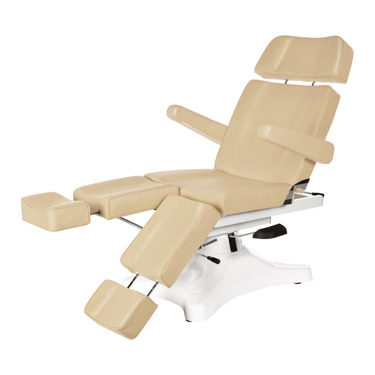 Pedikérske hydraulické kreslo NIVEUS - béžové | PHYSA NIVEUS BEIGE DM-234-2