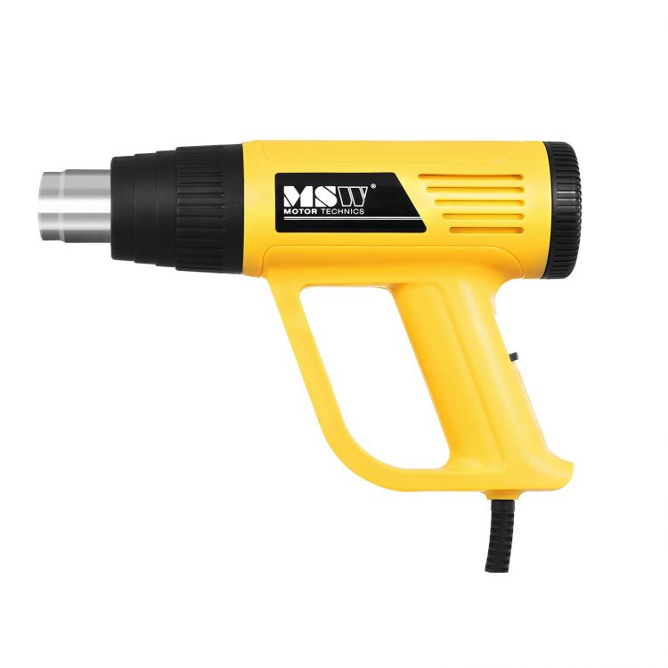 Teplovzdušná pištoľ - 3 úrovne - 80-600 ° C | HP 2000 PRO