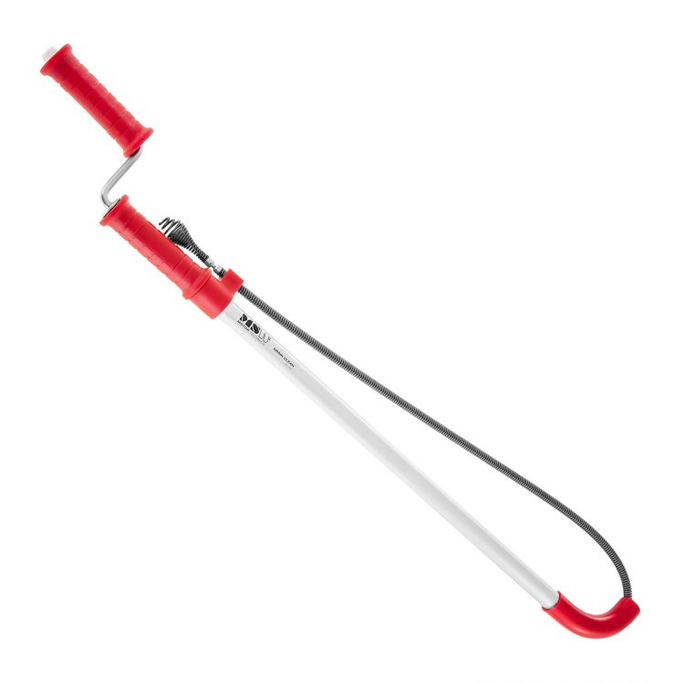 Špirála na ručné čistenie potrubí - dĺžka špirály 87 cm