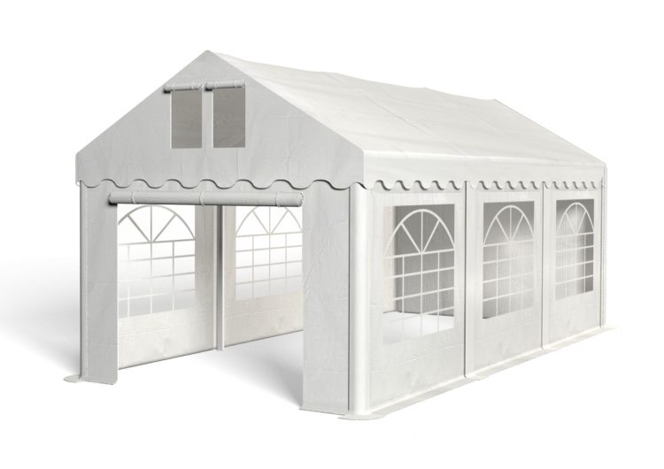 Cateringový párty stan - 3 x 6 m - 500 g / m²