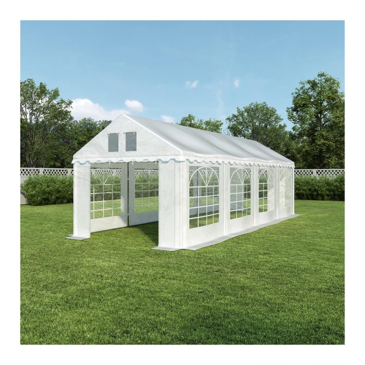 Cateringový párty stan - 3 x 8 m - 500 g / m²