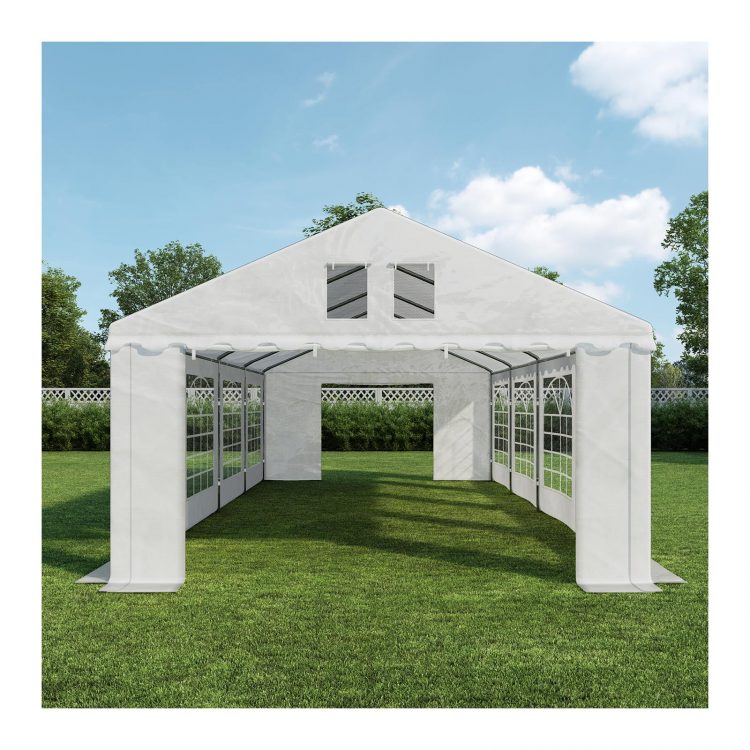 Cateringový párty stan - 4 x 8 m - 500 g / m²