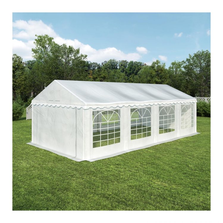 Cateringový párty stan - 4 x 8 m - 500 g / m²