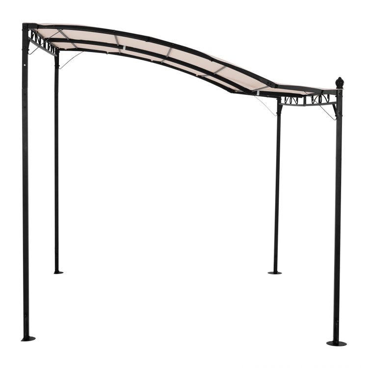 Plátený prístrešok - pergola 2,6 x 3 m  - (béžový) |  UNI_GAZEBO_3X2.5B