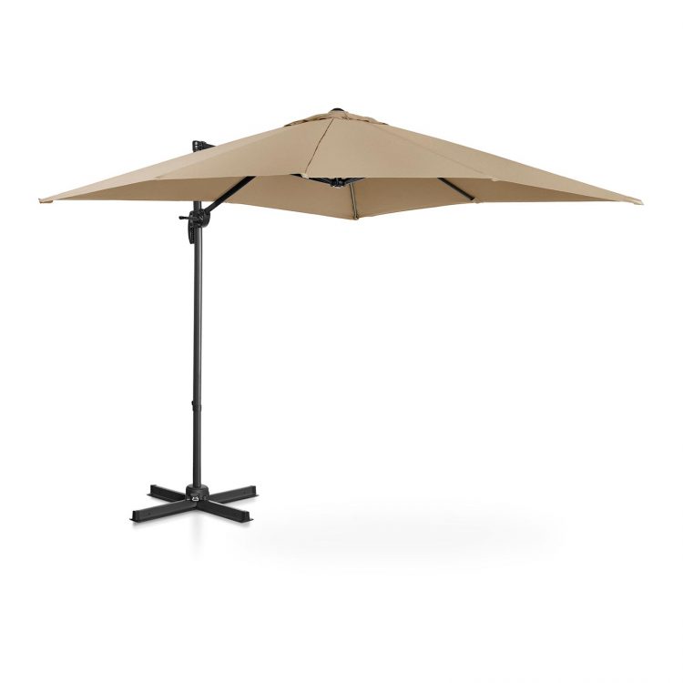 Slnečník na terasu - otočný béžový - 250 cm | UNI_UMBRELLA_2SQ250TA
