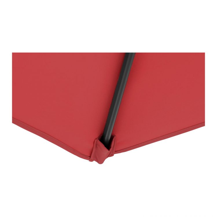 Stojaci záhradný slnečník - 200 x 300 cm - vínová | UNI_UMBRELLA_SQ2030BO