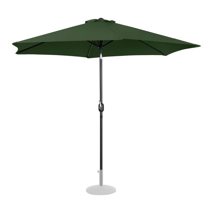Záhradný slnečník - Ø300 cm - zelený | UNI_UMBRELLA_TR300GR