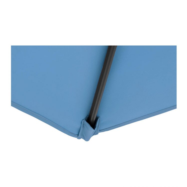 Slnečník na terasu - modrý 270 cm | UNI_UMBRELLA_R270BL