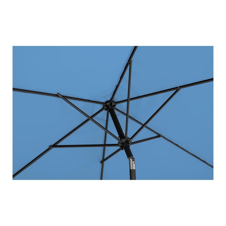 Slnečník na terasu - modrý 270 cm | UNI_UMBRELLA_R270BL