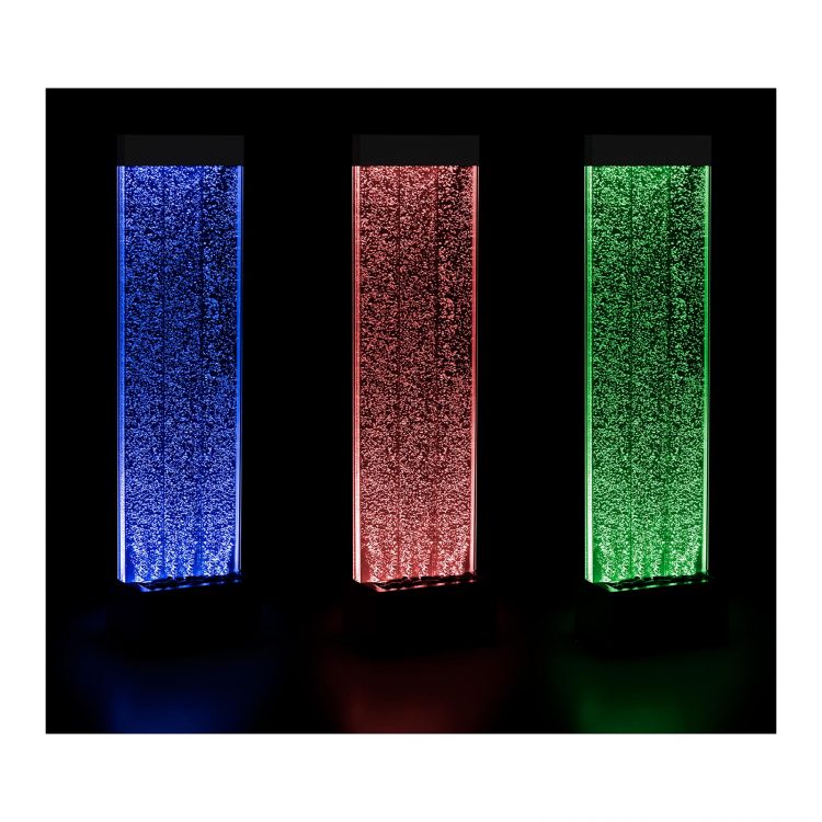Vodný panel s bublinkami s LED osvetlením