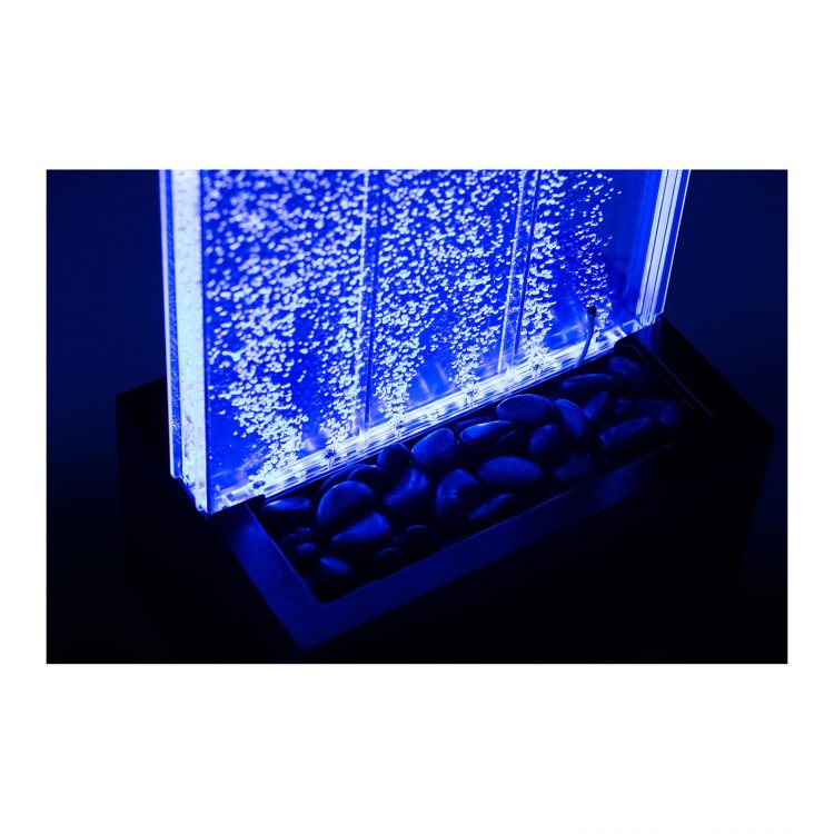Vodný panel s bublinkami s LED osvetlením