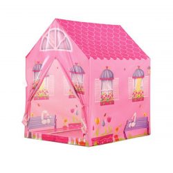 Detský stan | ružový domček, hrací domček, ktorý je skvelý darček pre vaše dieťa, možné umiesťniť v intiréri alebo na záhrade, moderný dizajn.