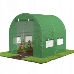 Záhradný fóliovník oblúkový 2x2x2m | 4 m2, pre pestovanie teplomilnej zeleniny ako sú paradajky, paprika, uhorky,  kapusta.