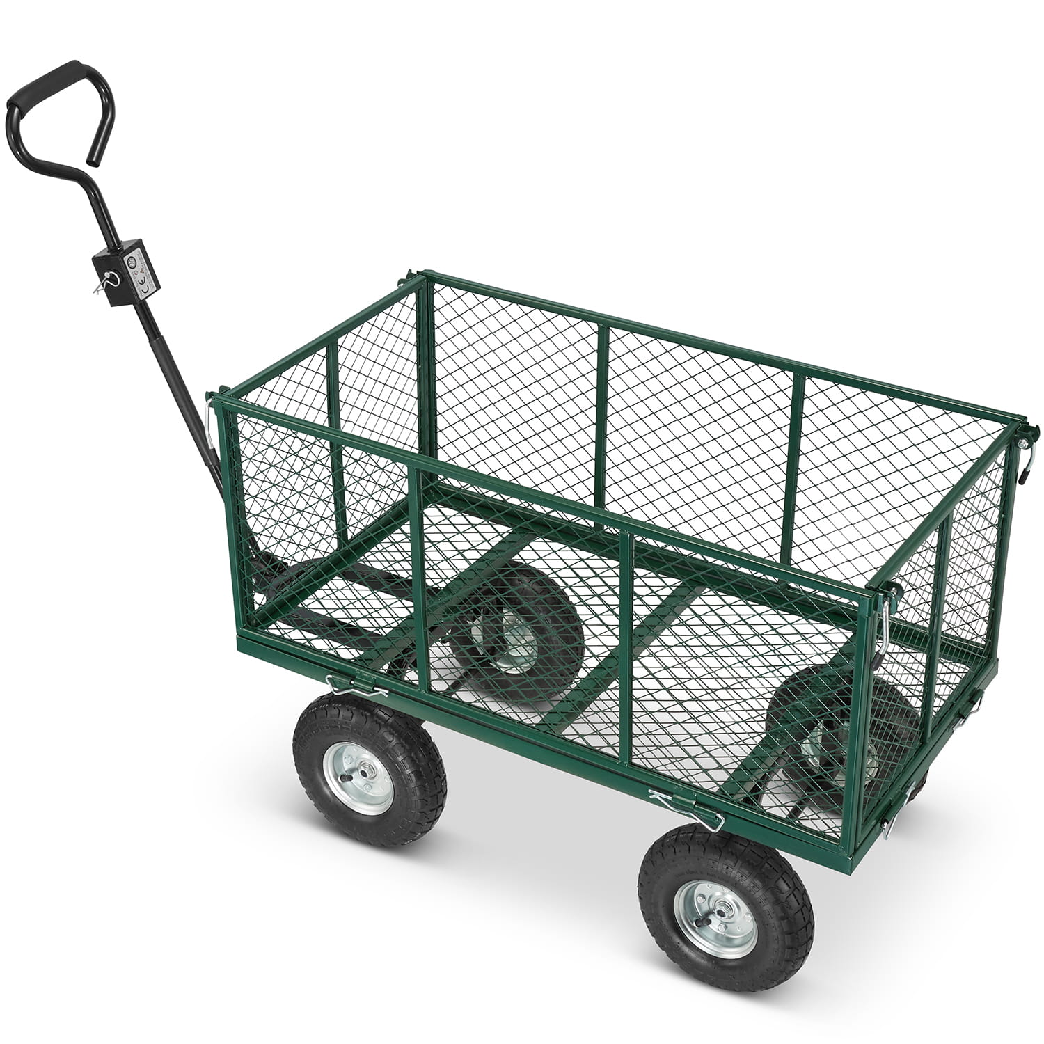 Záhradný prepravný vozík – 450 kg | plachta s ručkami