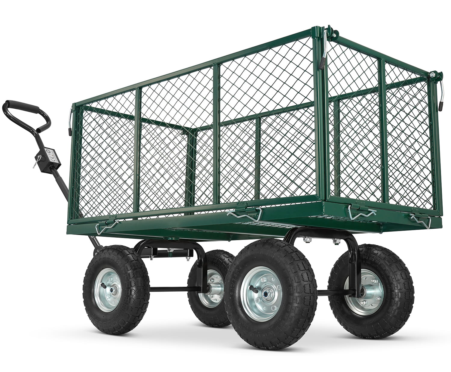 Záhradný prepravný vozík – 450 kg | plachta s ručkami