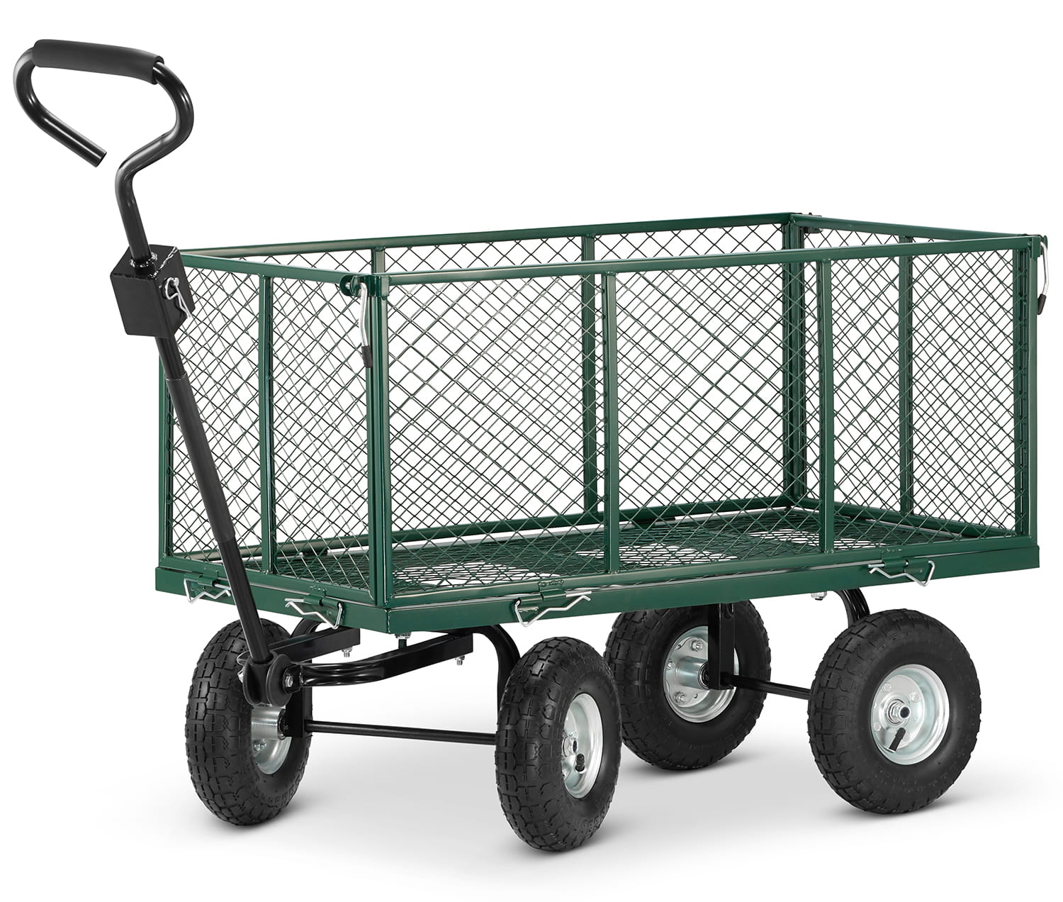 Záhradný prepravný vozík – 450 kg | plachta s ručkami