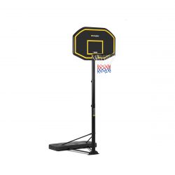 Basketbalový kôš, doska a stojan | 200 - 305 cm, ideálny pre streetball, stabilná konštrukcia, nastaviteľná výška stojana, priemer koša 45 cm.