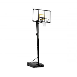 Basketbalový kôš, doska a stojan | 230 - 305 cm, ideálny na všetky loptové hry, ktoré je možné hrať na ulici ako streetball. Nastaviteľná výška ramu.