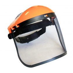 Sieťková ochranná maska na kosenie | MAR-POL M83093, univerzálne ochrana tváre pri použití kosačiek, krovinorezov. Pevná sieťka.