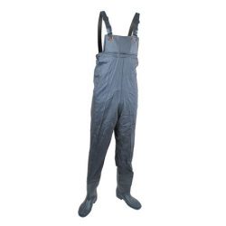 Rybárske nohavice - prsačky | 26,5cm vyrobené z kvalitného materiálu s protišmykovou podrážkou, nastaviteľnými trakami nielen pre krátke rybárčenie.
