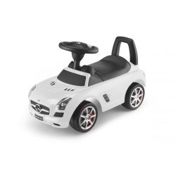 Detské odrážadlo - autíčko Mercedes SLS | biele