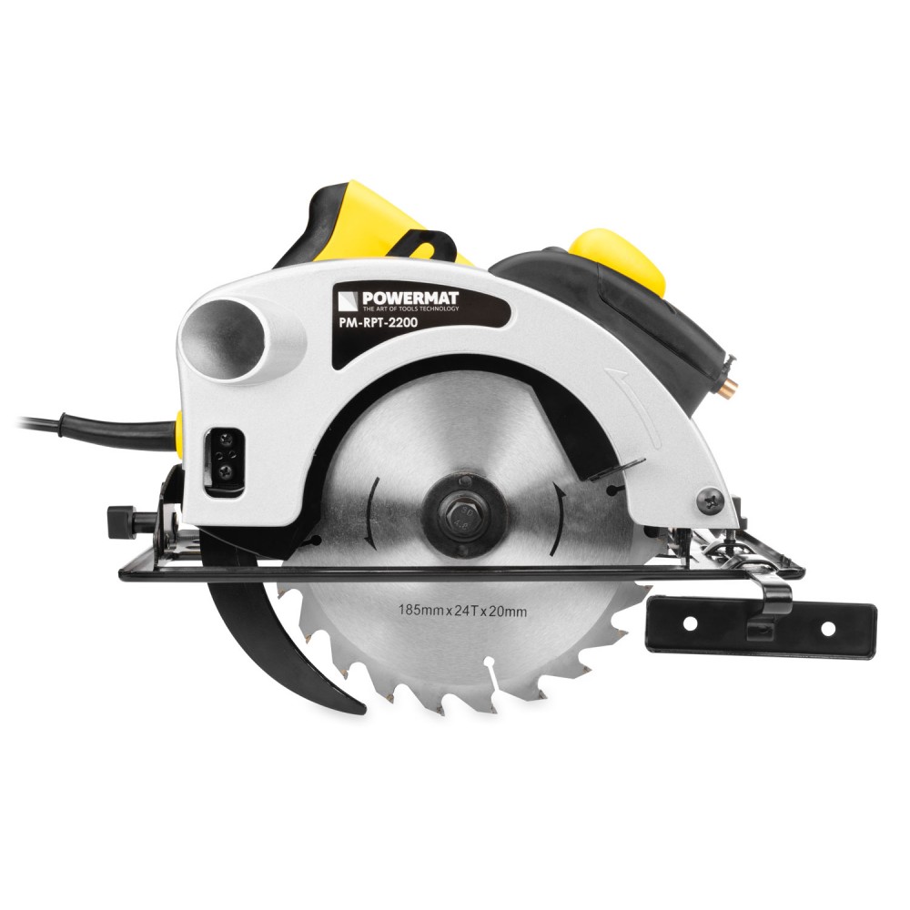 Kotúčová píla - 185 mm 2200W | PM-RPT-2200-1 Kotúčová píla - 185 mm 2200W | PM-RPT-2200 sa používa na rezanie dreva a výrobkov podobných drevu. Vhodný do každej dielne.