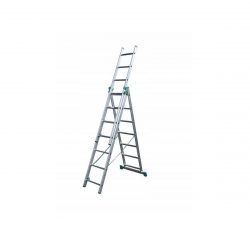 Hliníkový rebrík ALLOS - 3x7 - 3,99m
